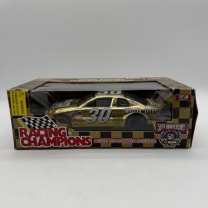 Racing Champions 05053 #30 Slim Jim Mike Cope 1:24 Gold Diecast NASCAR 50th Ann.
